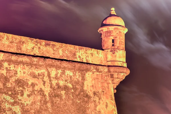 El morro Kalesi, san juan, puerto rico — Stok fotoğraf