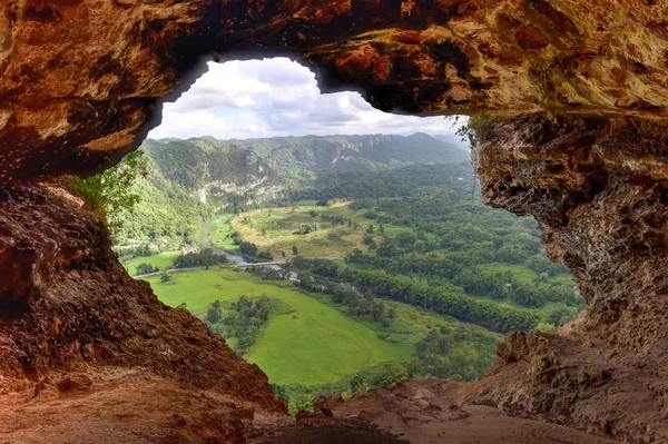 Window jeskyně - Puerto Rico — Stock fotografie