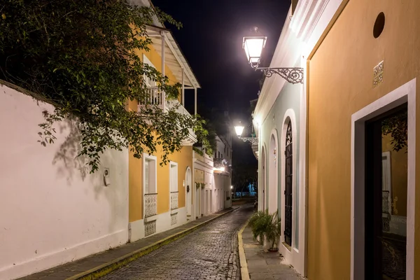 Calle de las Monjas - Viejo San Juan, Puerto Rico — Foto de Stock
