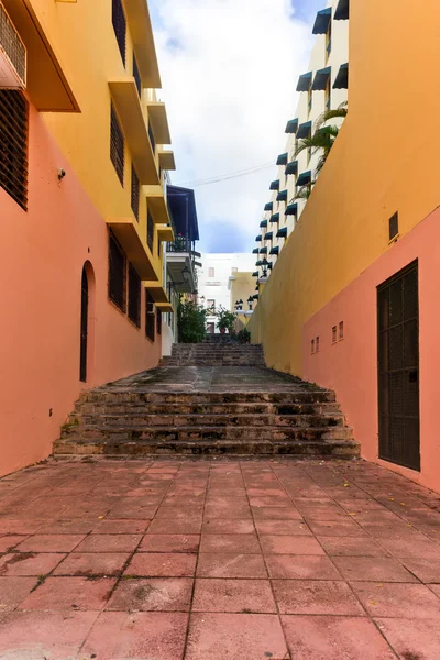 Nunnor trappa - gamla San Juan, Puerto Rico — Stockfoto