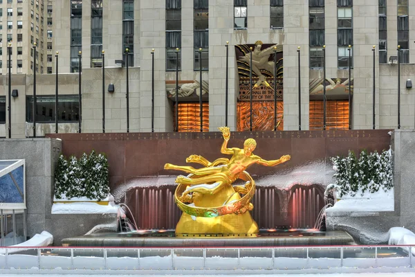 Prometheus - Rockefeller Center — Stockfoto