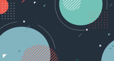 Asgari şablon çizim örüntüsü arka planının soyut geometrik tasarımı. Poster, şablon, resim, reklam, baskı için dekorasyon. Resim vektörü eps10