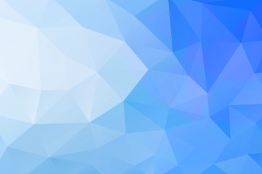 Soyut üçgen geometrik mavi arka plan