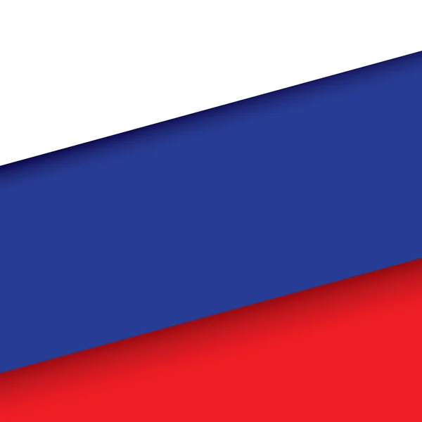 Gölge ile Rusya bayrağı arka plan — Stok Vektör