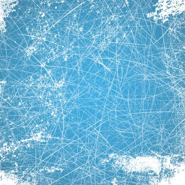 Buz arka plan illüstrasyon hatları ile