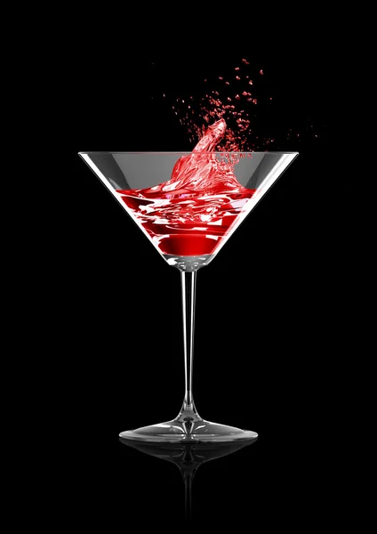 Cocktail splash — Stock Photo, Image