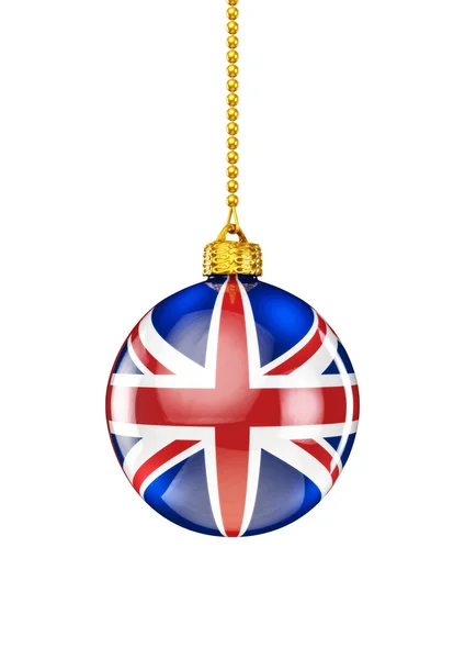 Regno Unito ornamento natalizio — Foto Stock