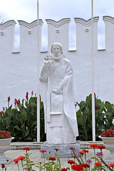 Denkmal für den Heiligen Sergius von Radonesch im Raifa-Kloster — Stockfoto