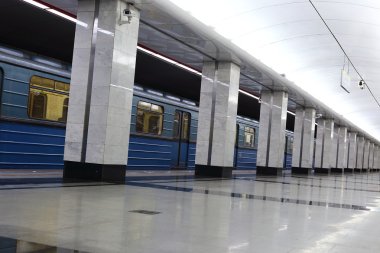 İç Moskova metro istasyonu 