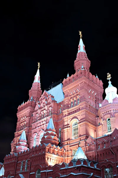 Historisches Museum am Roten Platz in Moskau — Stockfoto
