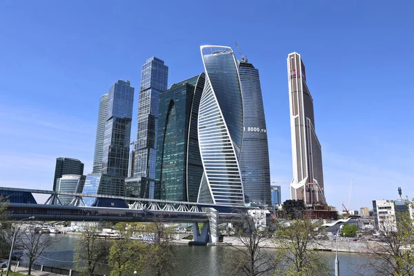 Business center Moscow-City — Stock Photo, Image