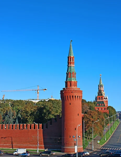 Kremlin van Moskou op een zonnige dag — Stockfoto