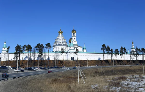 Nieuwe Jeruzalem klooster in istra, Rusland — Stockfoto