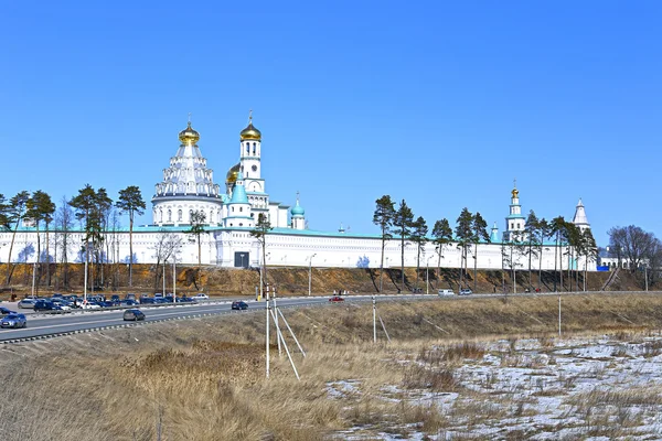 在 istra，俄罗斯新耶路撒冷修道院 — 图库照片