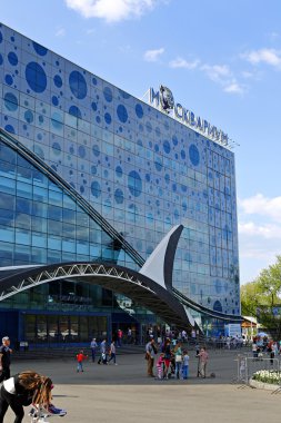 Moskvarium yapı - Moskova oceanarium deniz hayvanları ile