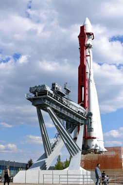 Fırlatma rampası tarihinde Vostok roketi