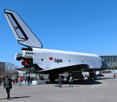 Sovyet başlatmak araç Moskova'da Buran