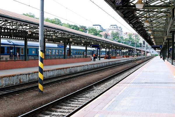 Estación central de Praga — Foto de Stock