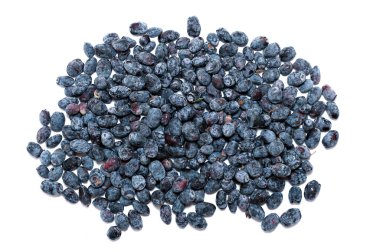 Beyaz arka plan üzerinde izole taze çilek Hanımeli