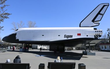 Sovyet başlatmak araç Moskova'da Buran