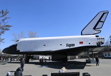 Sovyet başlatmak araç Moskova'da Buran