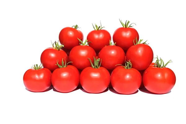 Pochi pomodori rossi — Foto Stock