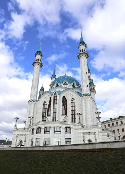 Moschea Kul-Sharif nel Cremlino di Kazan — Foto Stock