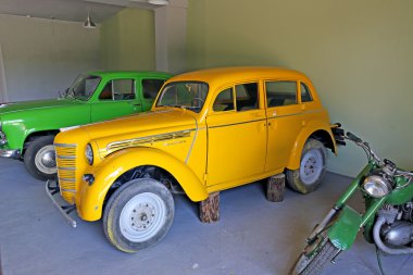 Retro otomobil modeli Moskvich