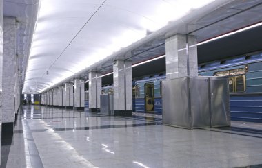 İç Moskova metro istasyonu 