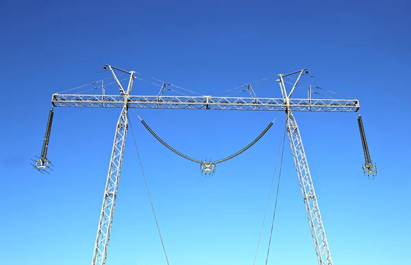 Linhas de energia elétrica — Fotografia de Stock