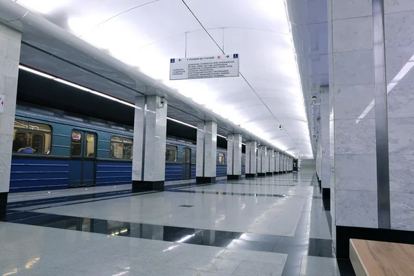 Interior estación de metro de Moscú "Spartak " — Foto de Stock