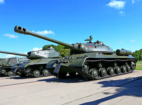 Soviet tanks during World War II — Stock Photo, Image