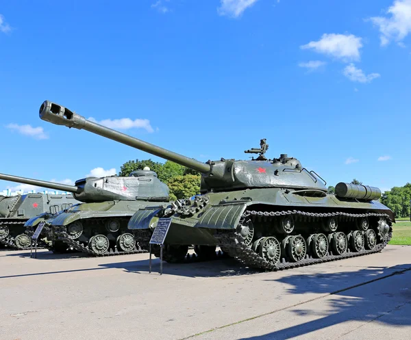 Soviet tanks during World War II — Stock Photo, Image