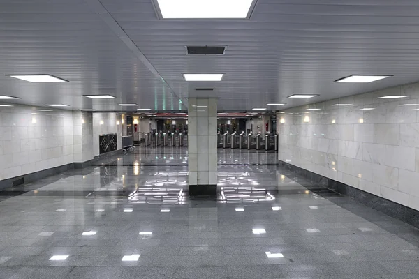 Interior Estação de metro de Moscovo "Spartak " — Fotografia de Stock