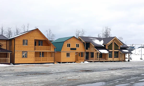 Les maisons en bois — Photo