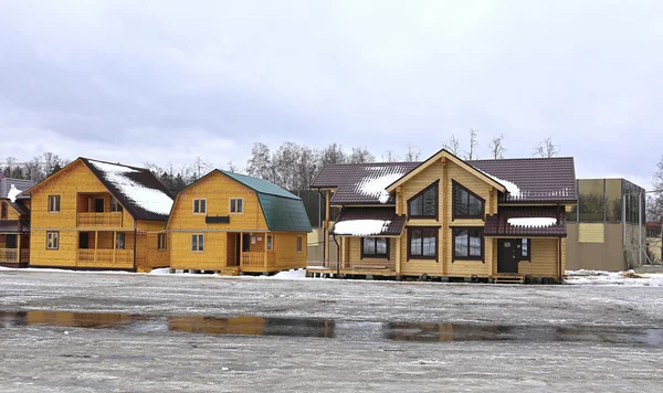 The wooden houses — Stock Photo, Image