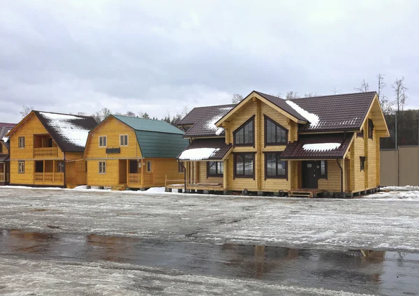 The wooden houses — Stock Photo, Image