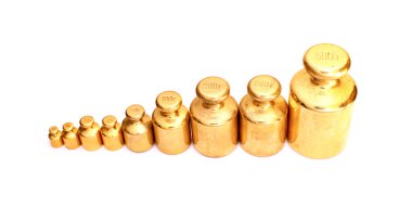 Pirinç ağırlık ölçekler için