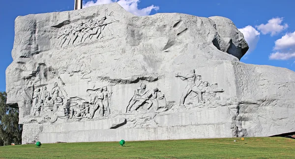 Brest Kalesi düşmüş savunucuları için anıt — Stok fotoğraf