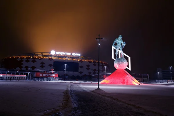 Estádio de futebol Spartak Opening arena — Fotografia de Stock