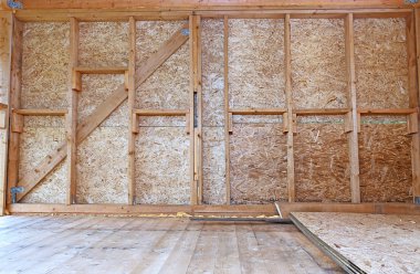 Ahşap çerçeve duvar inşaatı