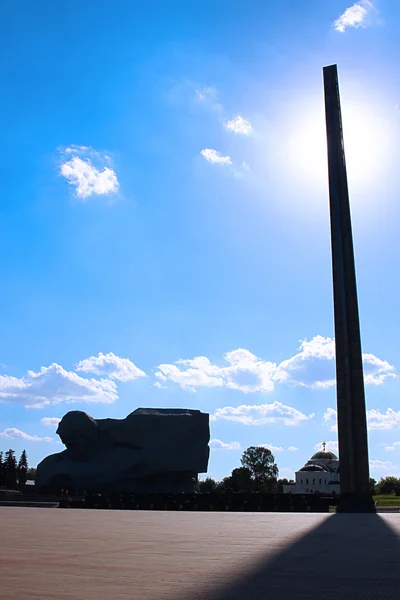 Monument voor de gevallen verdedigers van Brest Fort — Stockfoto