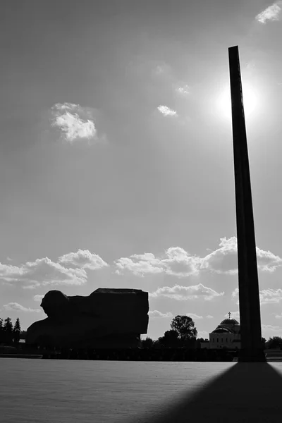 Monumento a los defensores caídos de la fortaleza de Brest — Foto de Stock