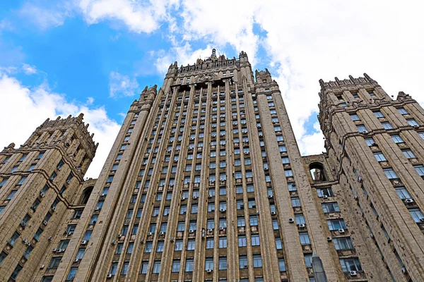 Будівлю Міністерства закордонних справ у Москві — стокове фото