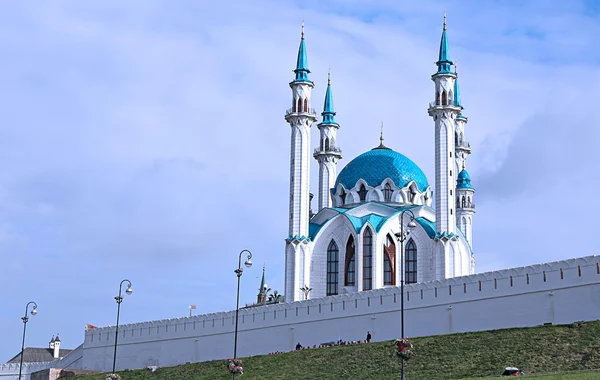 Mezquita Kul-Sharif en Kazán Kremlin — Foto de Stock
