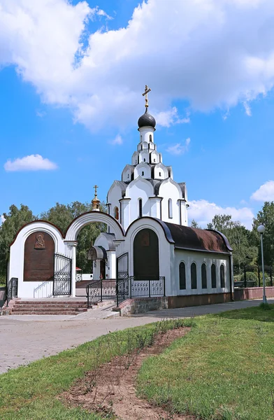 Храм Иконы Божией Матери "Умирающий" в Минске — стоковое фото