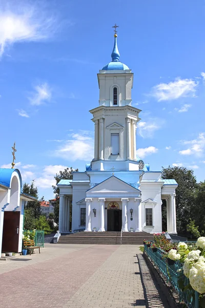 A város Baranovichi, a fehérorosz Pokrovsky katedrális — Stock Fotó