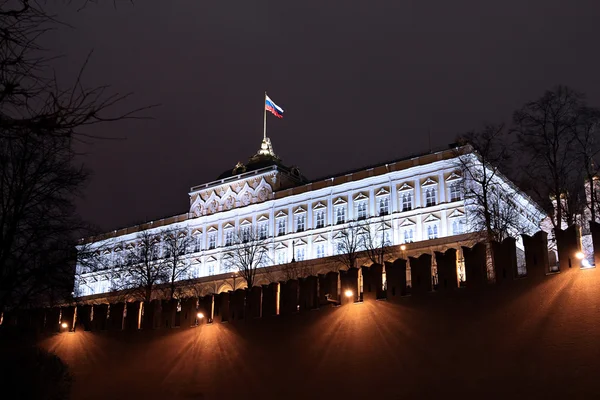 Kremlin Palace at night — Stock Photo, Image