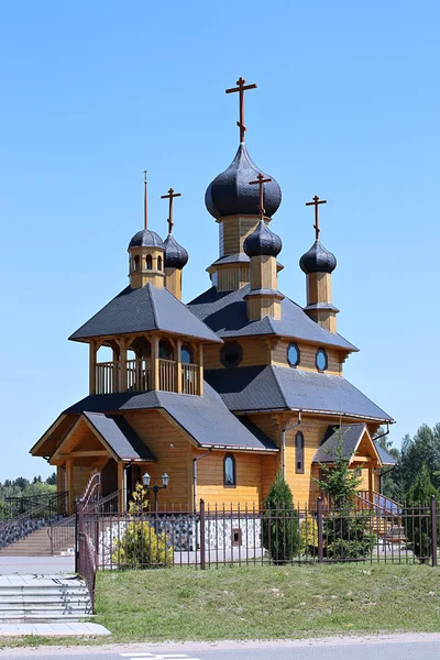 Tempel des heiligen Propheten ioan der Täufer in dudutki — Stockfoto