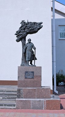 jazep drozdovich ebedi avare Minsk'te anıt